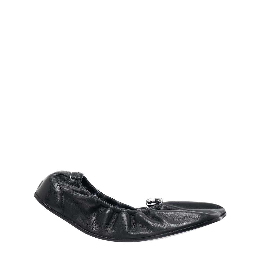 Ballet Shoe With Lock Nappa