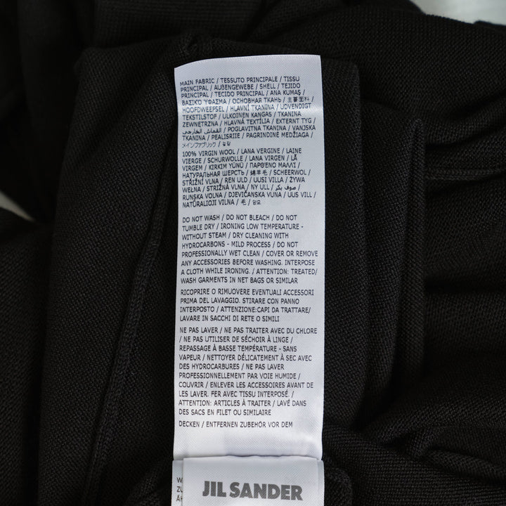 Sleeveless Draped Dress With Pin Brooch