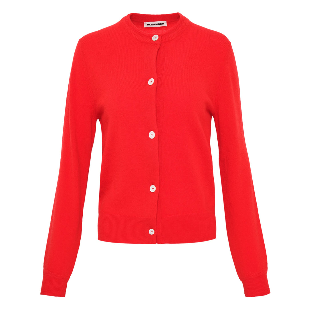 Crew Neck Lightweight Cardigan