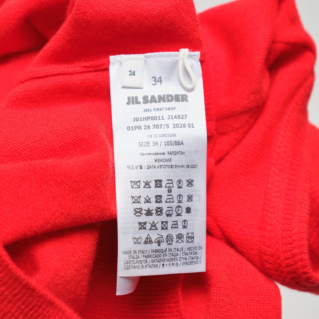 Crew Neck Lightweight Cardigan