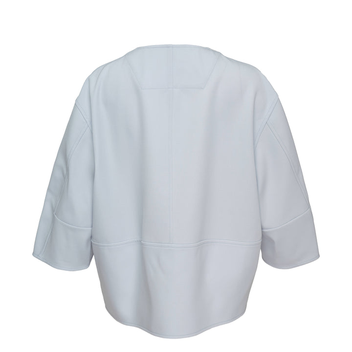 Sharp Wool Gabardine Jacket