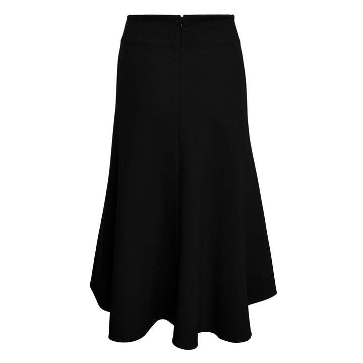 Crepe Textured Matt Viscose Skirt