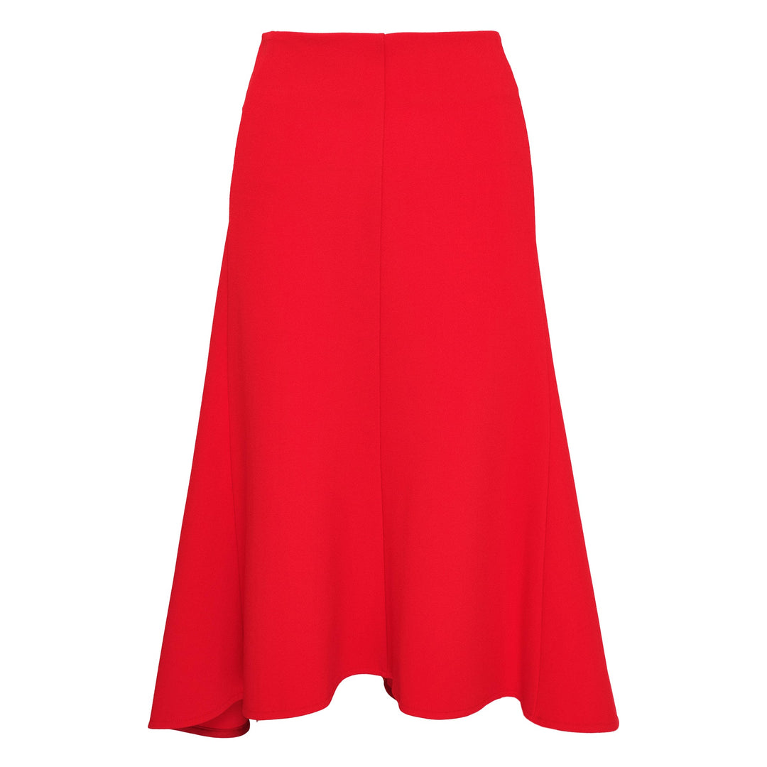 Crepe Textured Matt Viscose Skirt
