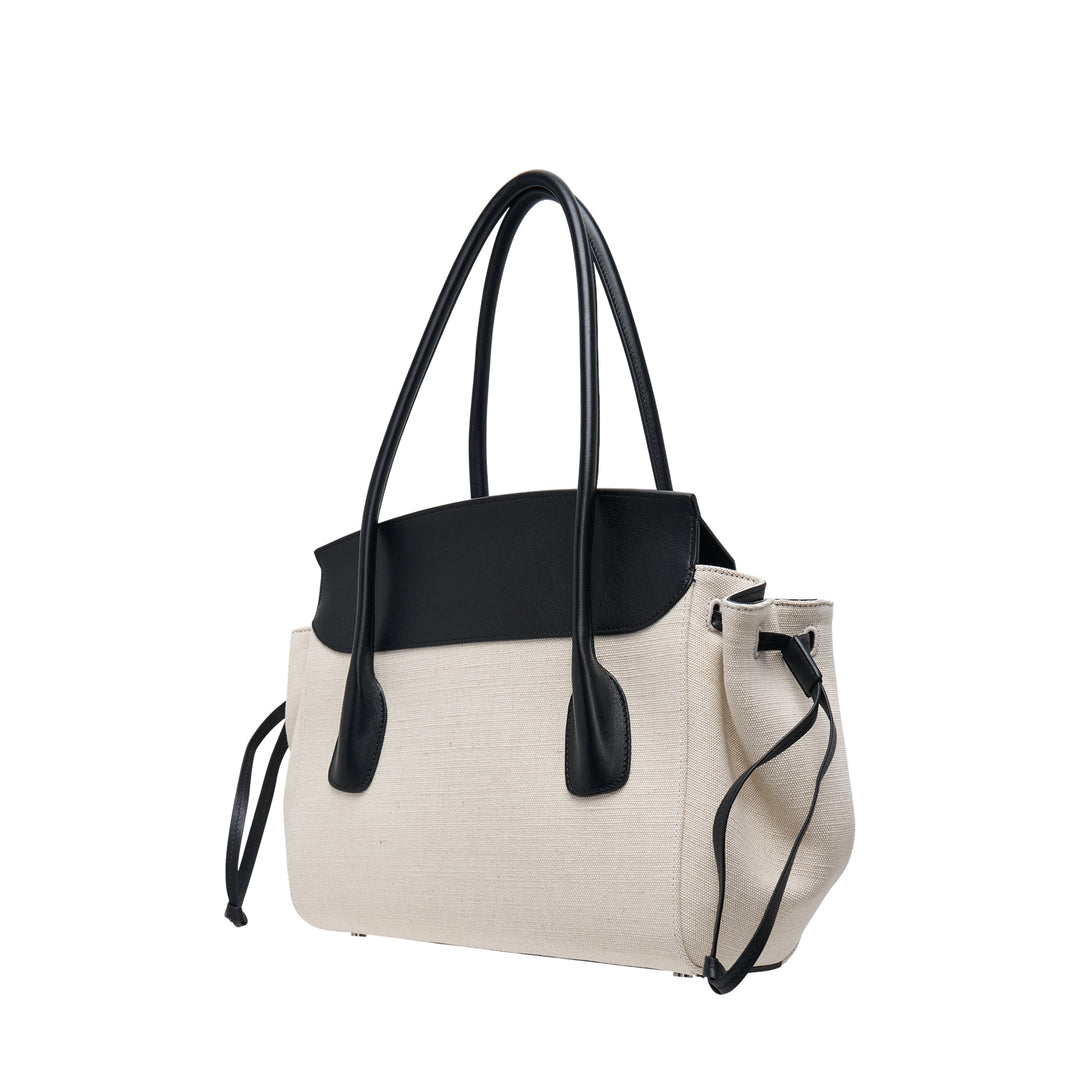 Voyage Small Natural Canvas Bag