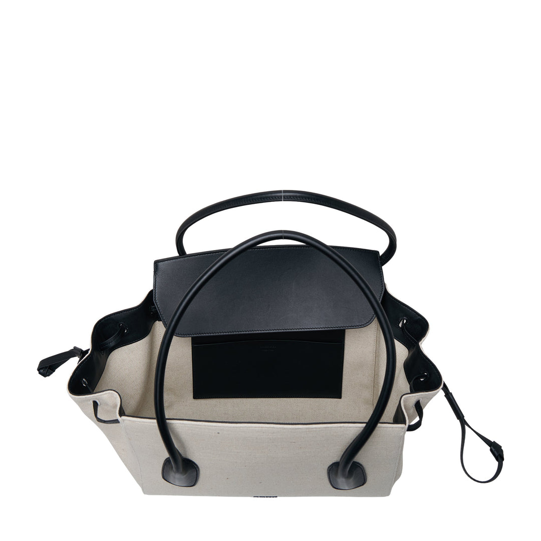 Voyage Small Natural Canvas Bag