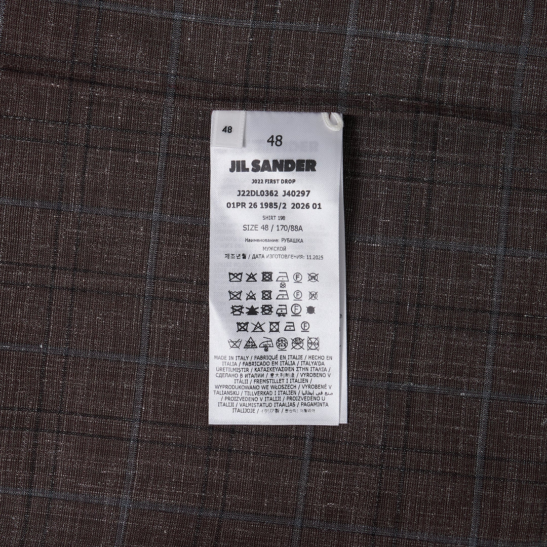 Shirt Wool Linen Flame