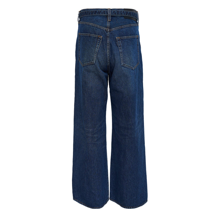 Wide Leg Denim Pants