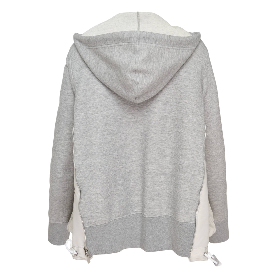 Sponge Sweat Nylon Twill Hoodie