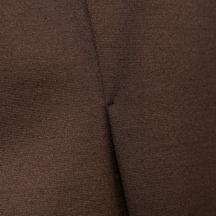 Brown Ponte T-Shirt