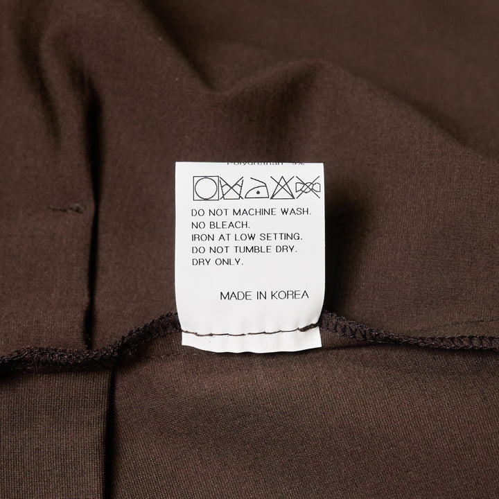 Brown Ponte T-Shirt