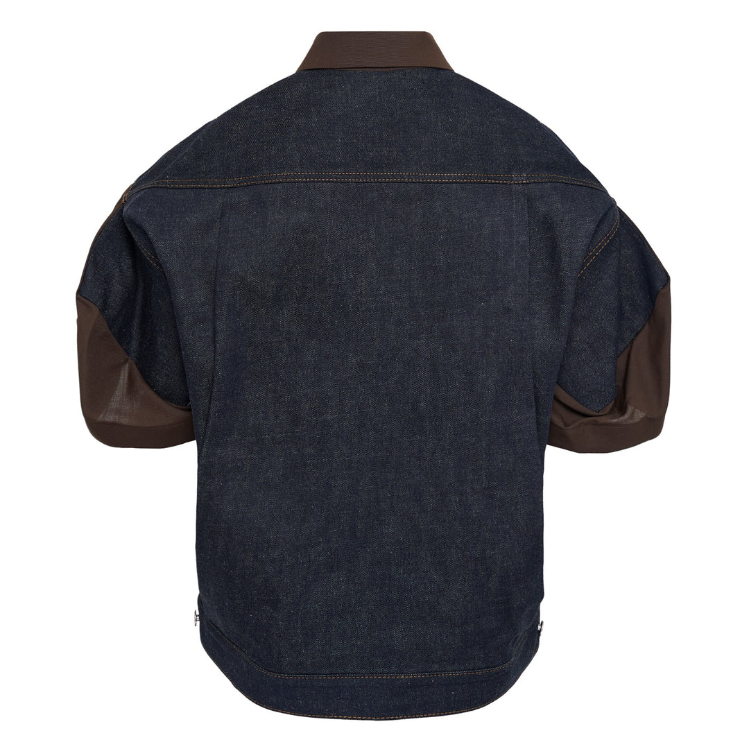 Suiting x Denim Shirt