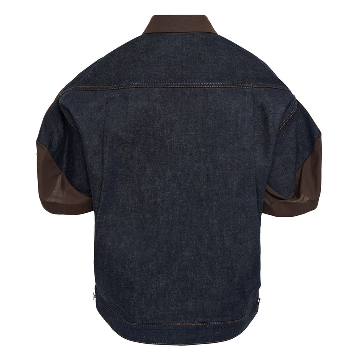 Suiting x Denim Shirt