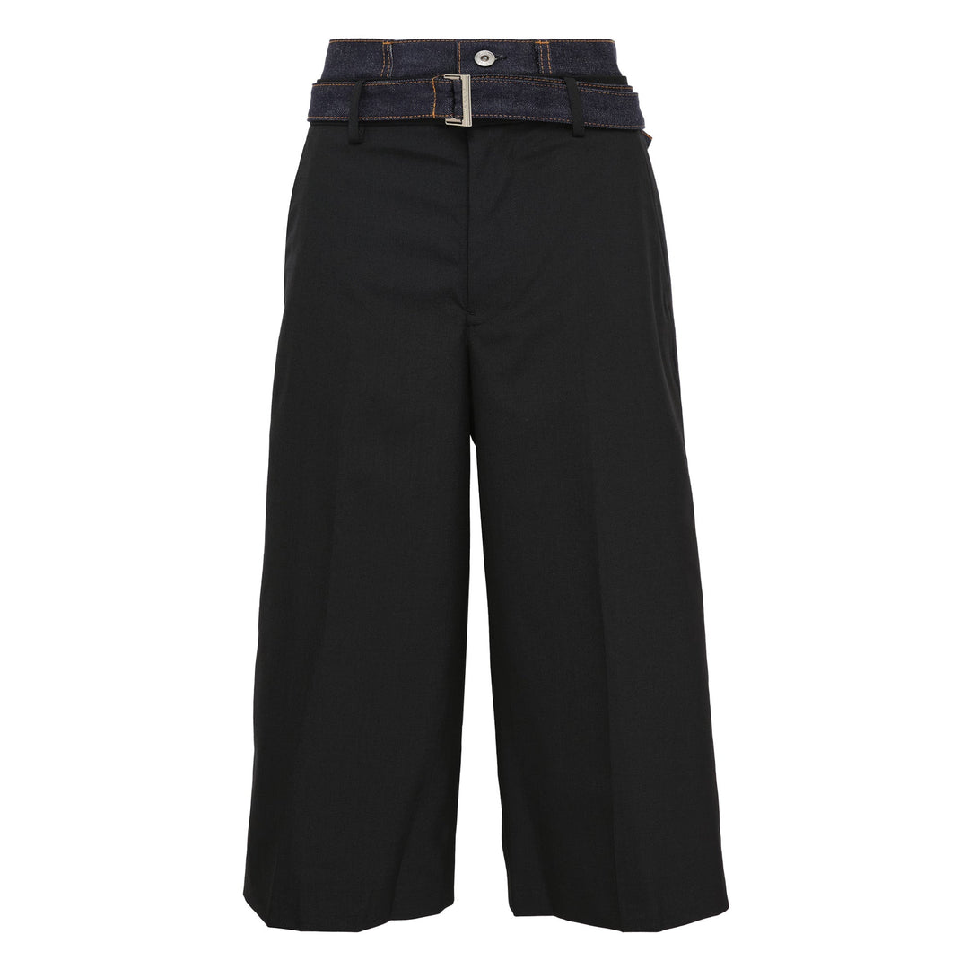 Suiting x Denim Pants