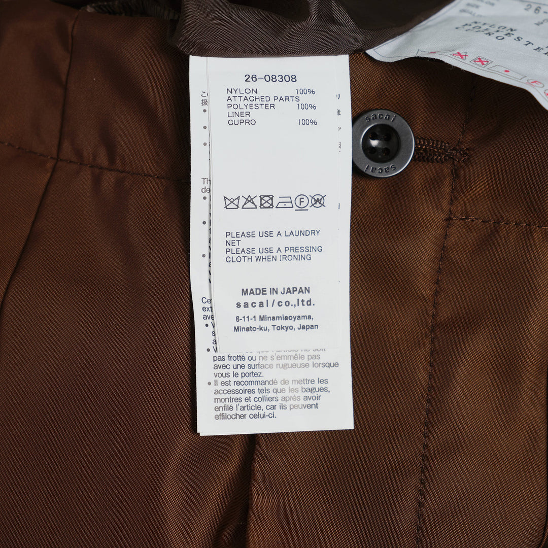 Nylon Twill Skirt