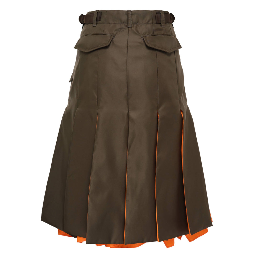 Nylon Twill Skirt