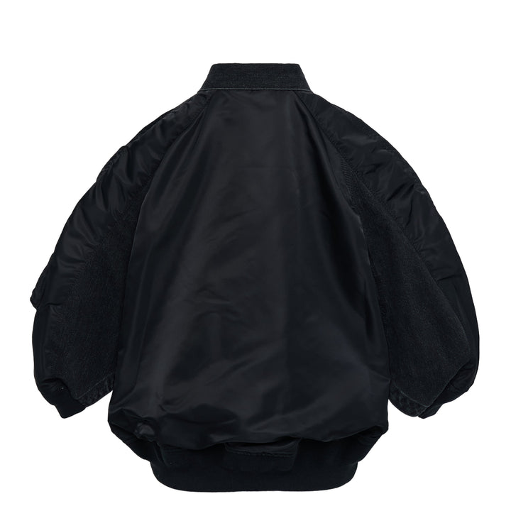 Denim x Nylon Twill Jacket