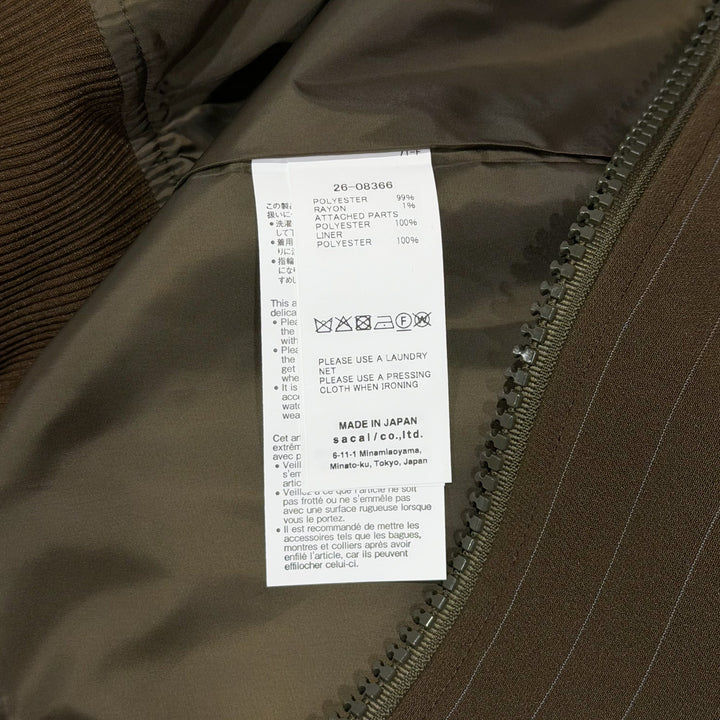 Matelasse Twill Blouson