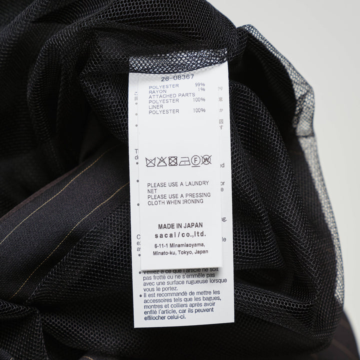 Matelasse Twill Pullover