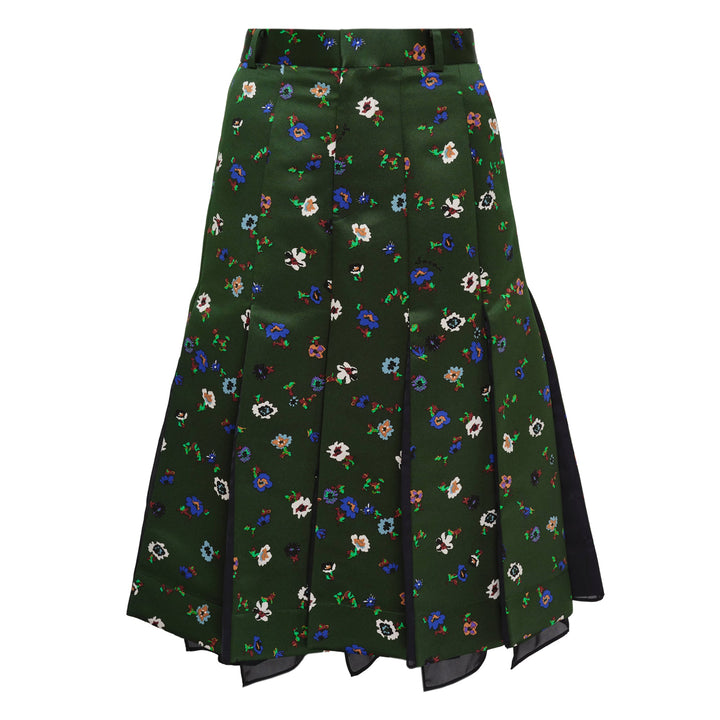 Floral Print Skirt