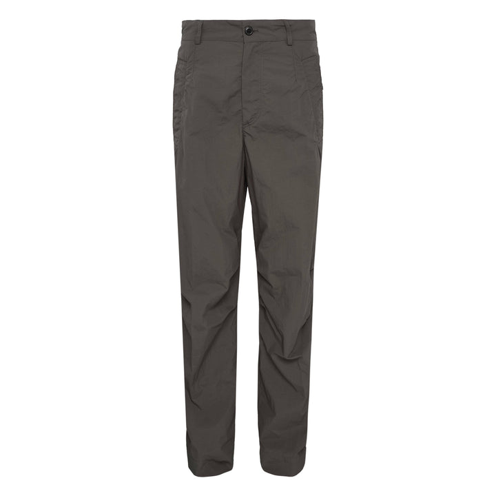 Regular Fit Pleated Knees Pants