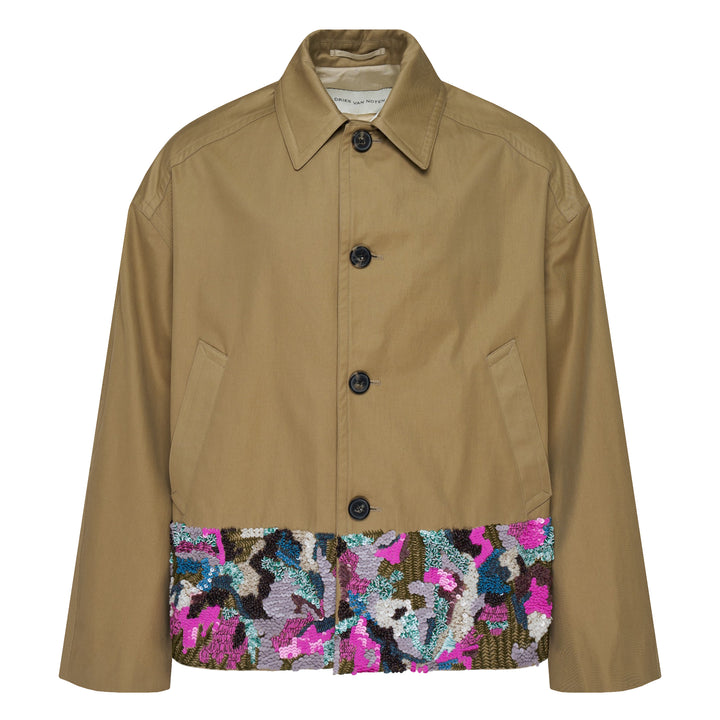 Dries Van Noten Twill Microsand Cotton Blouson – Available at Club 21, Official Retailer in Singapore, Malaysia & Thailand with Global Shipping Online