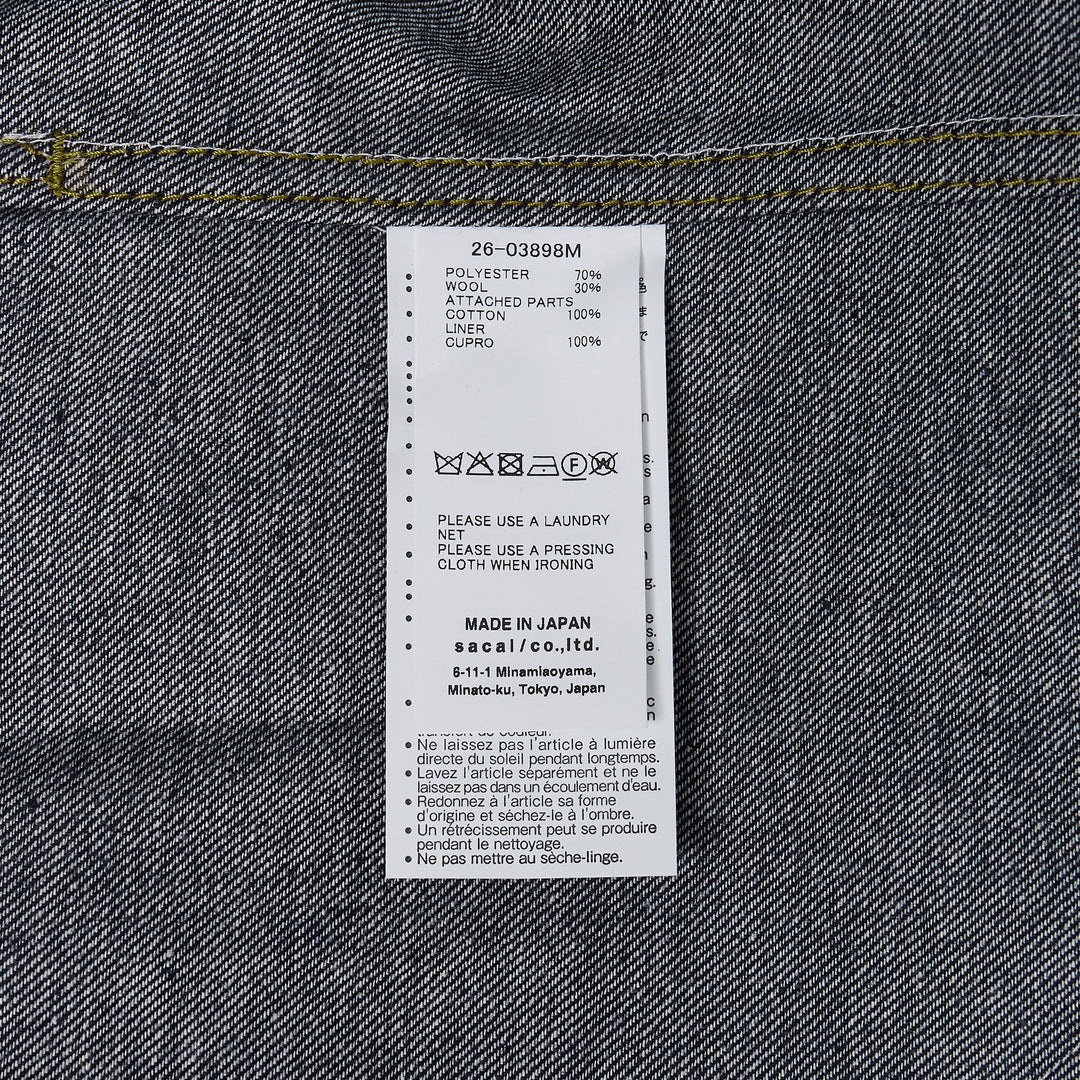 Suiting x Denim Shirt