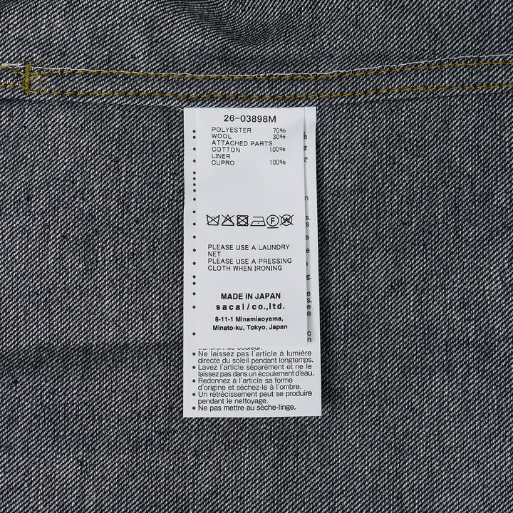 Suiting x Denim Shirt