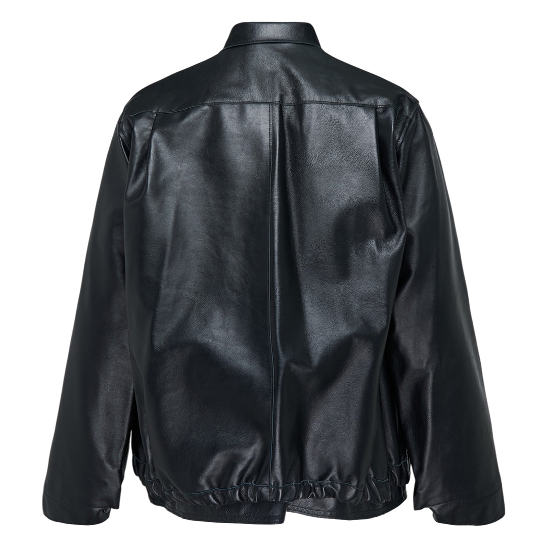 sacai Leather Blouson – Available at Club 21, Official Retailer in Singapore, Malaysia & Thailand with Global Shipping Online