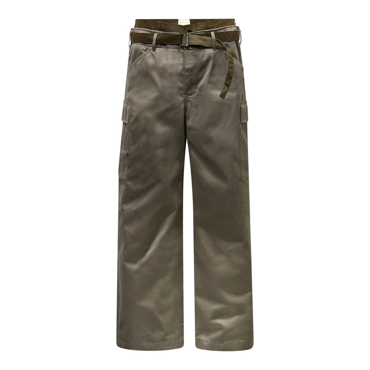 Cotton Chino x Nylon Twill Pants