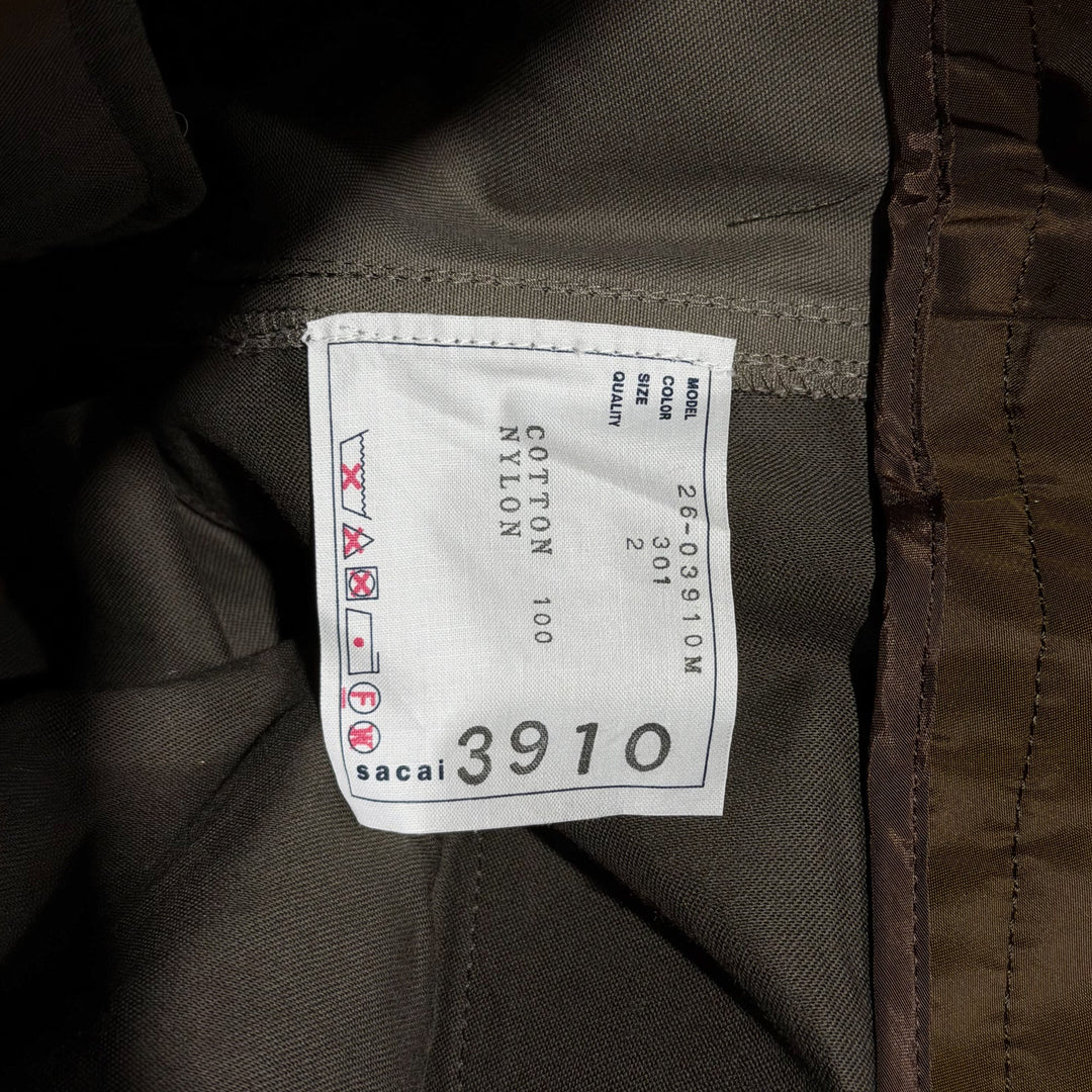 Cotton Chino x Nylon Twill Pants