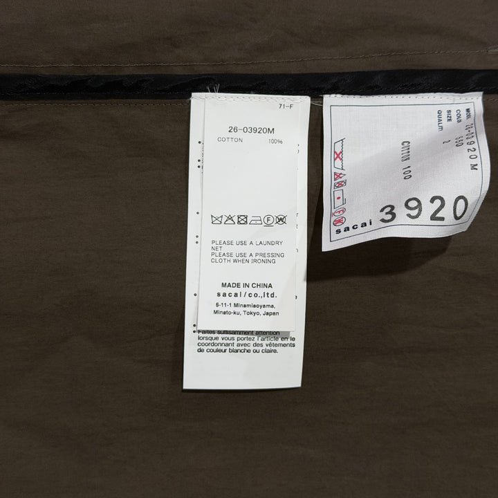 Cotton Typewriter Jacket