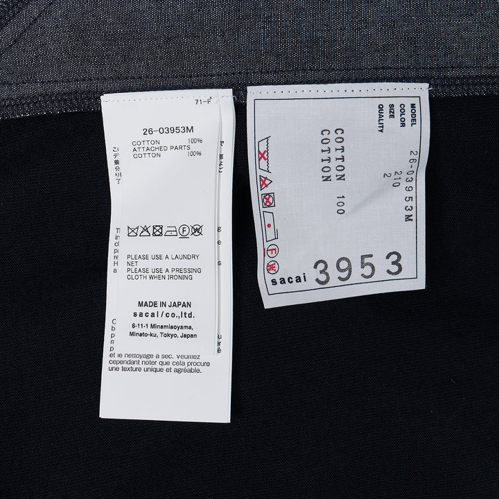 Light Weight Denim x Cotton Jersey