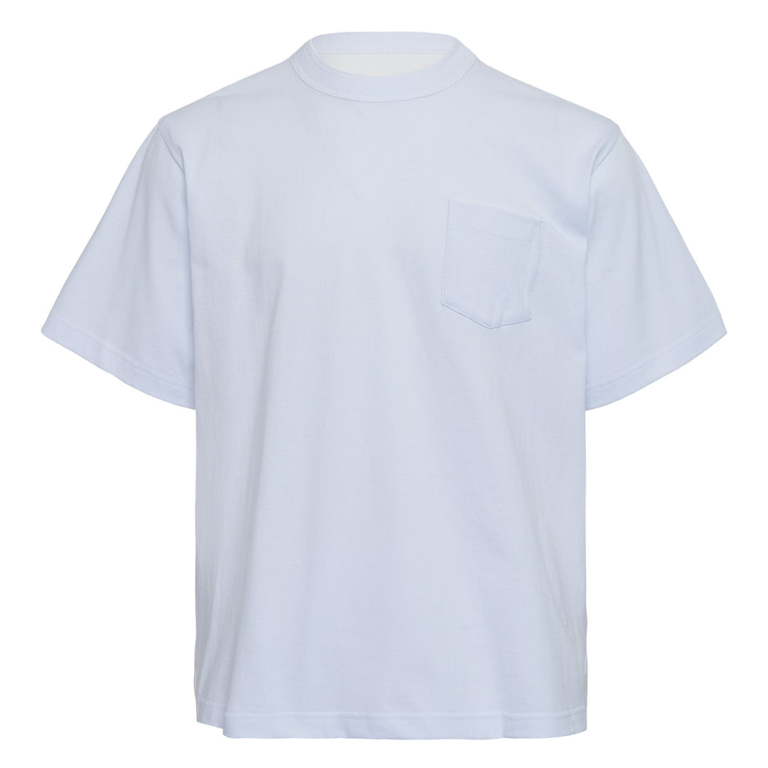 Light Weight Denim x Cotton Jersey Tee