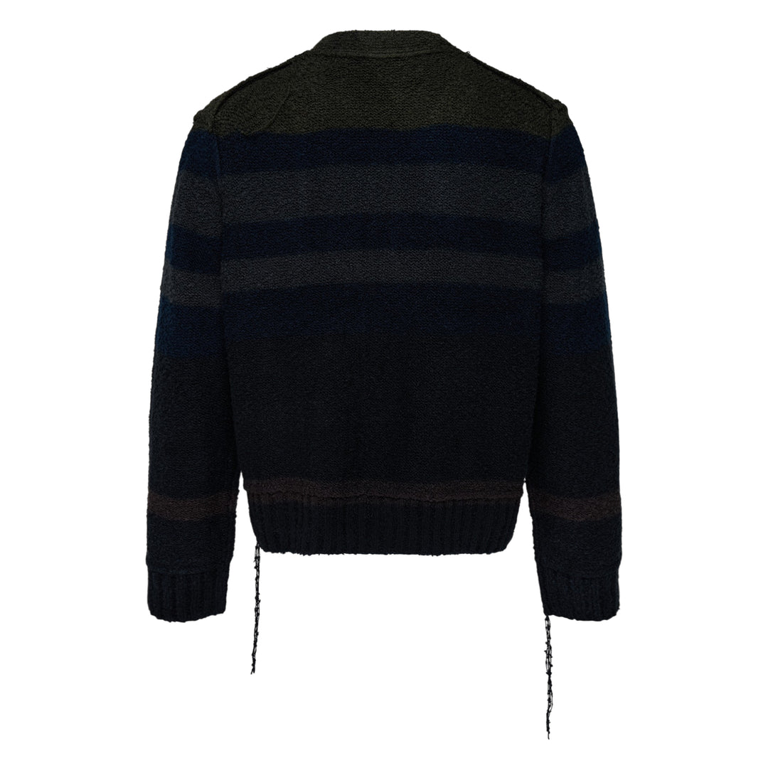 sacai Horizontal Stripe Cotton Knit – Available at Club 21, Official Retailer in Singapore, Malaysia & Thailand with Global Shipping Online