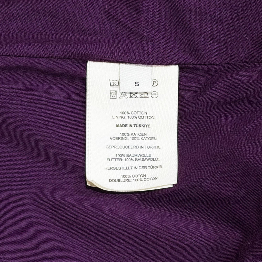 Cocoon Shape Raglan Sweatshirt