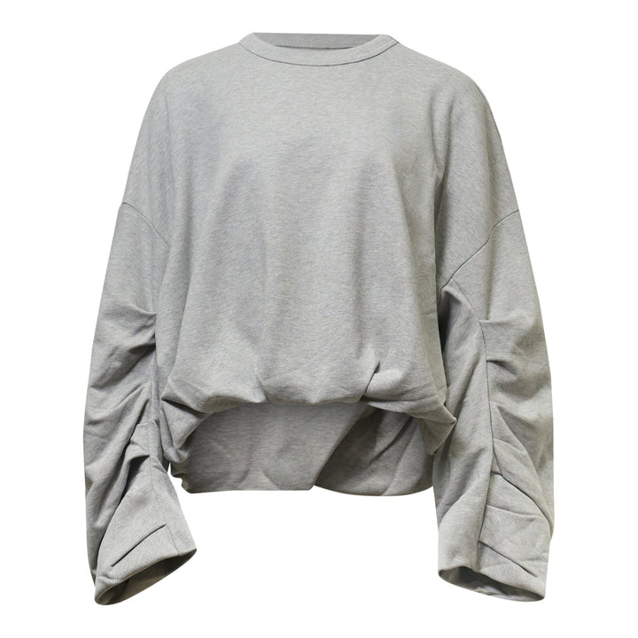 Cocoon Shape Sweatshirt