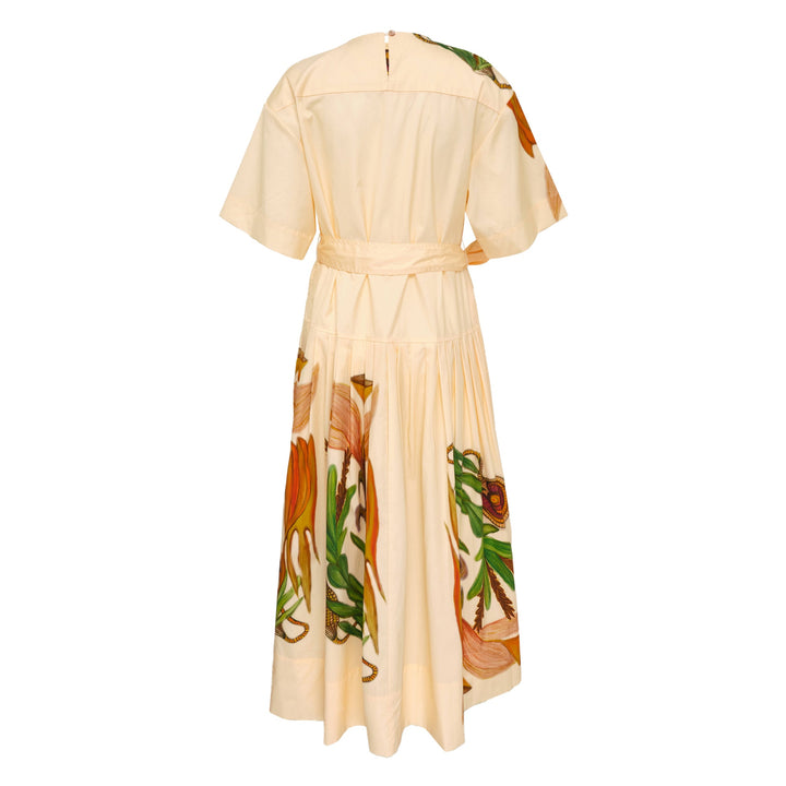 Aniline Drop Waist Cotton Dress