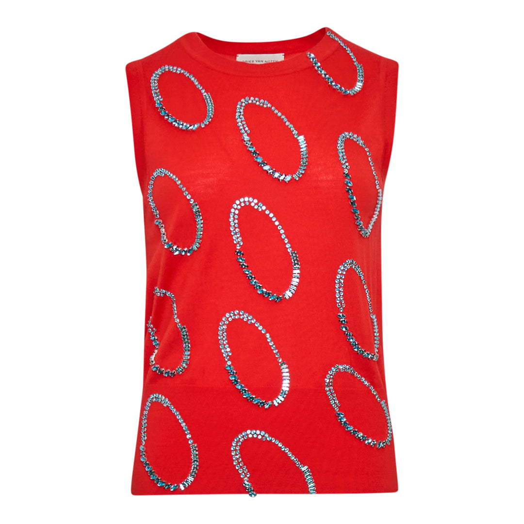 Dries Van Noten Small Fit Sleeveless Sweater – Available at Club 21, Official Retailer in Singapore, Malaysia & Thailand with Global Shipping Online
