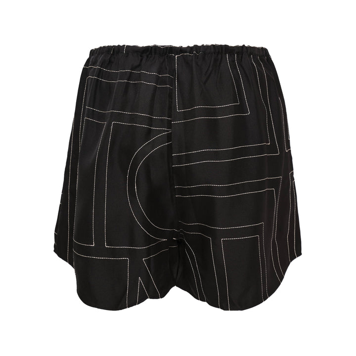 Monogram Silk PJ Shorts