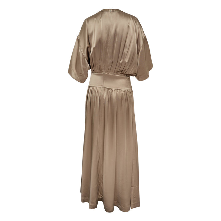 Satin Tee Dress