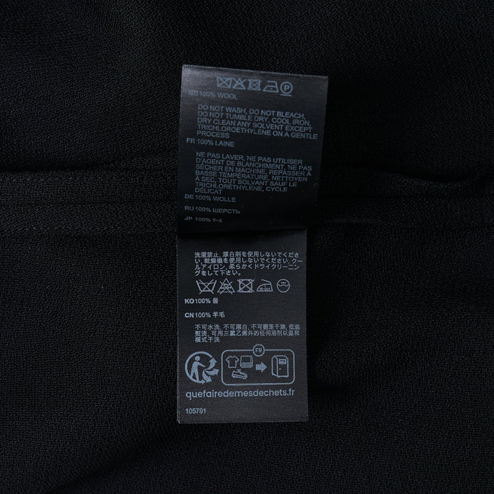 Slouch Waist Wool Dress