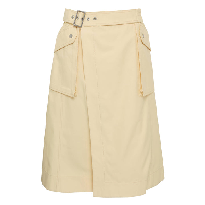 Utility Midi Wrap Skirt