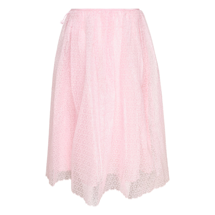 Cecilie Bahnsen Embroidered Midi Skirt – Available at Club 21, Official Retailer in Singapore, Malaysia & Thailand with Global Shipping Online