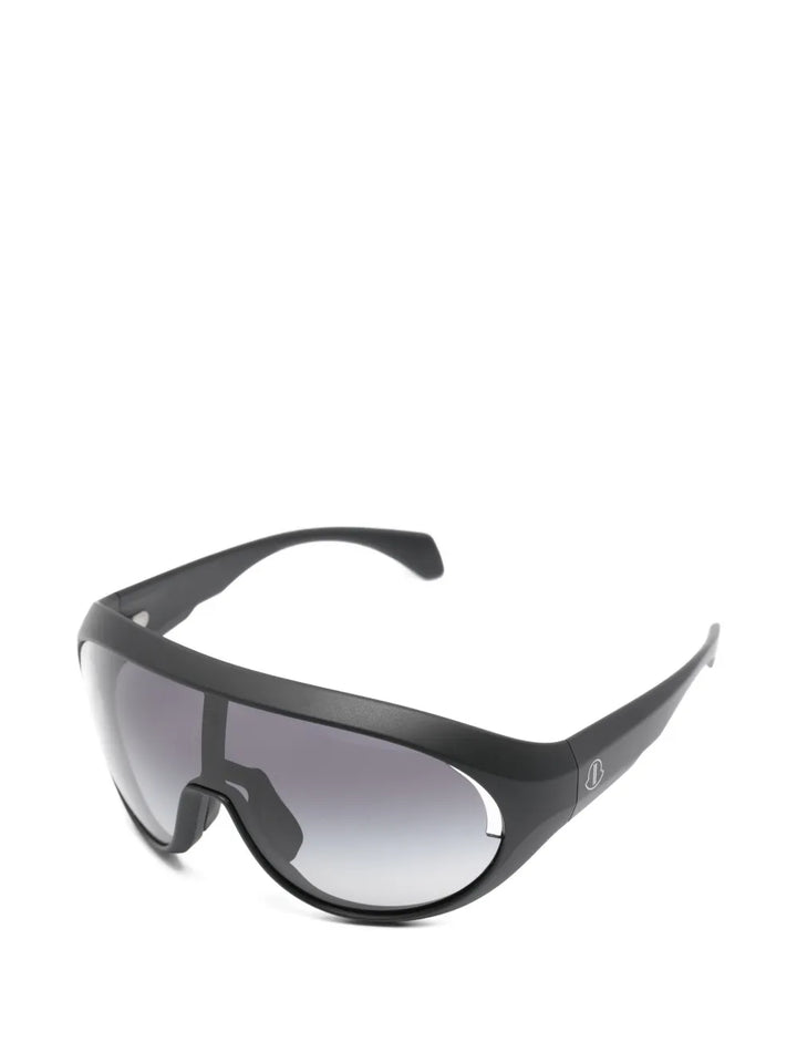Black Temple Sunglasses