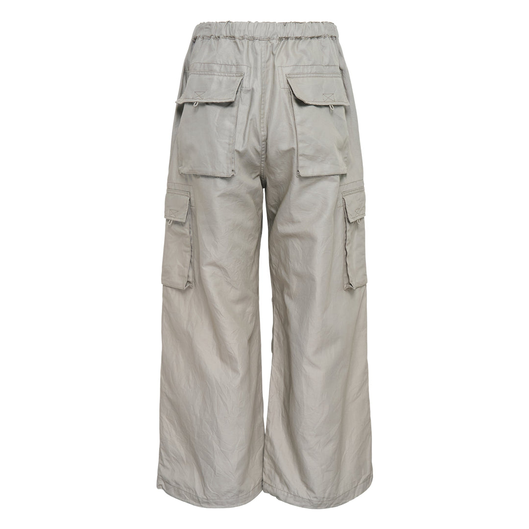 Utility Cotton Linen Blend Pants