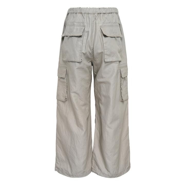 Utility Cotton Linen Blend Pants