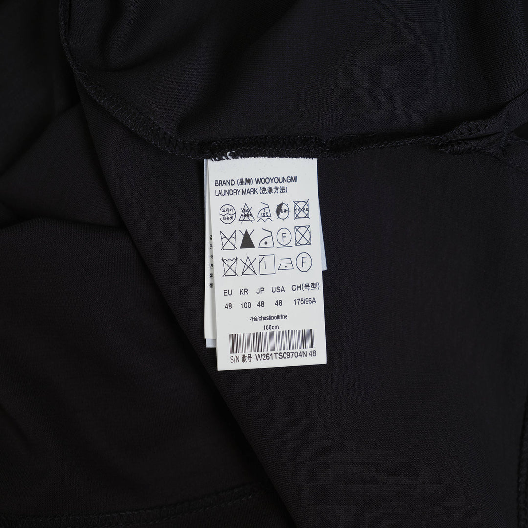 Flocked Back Logo Tee