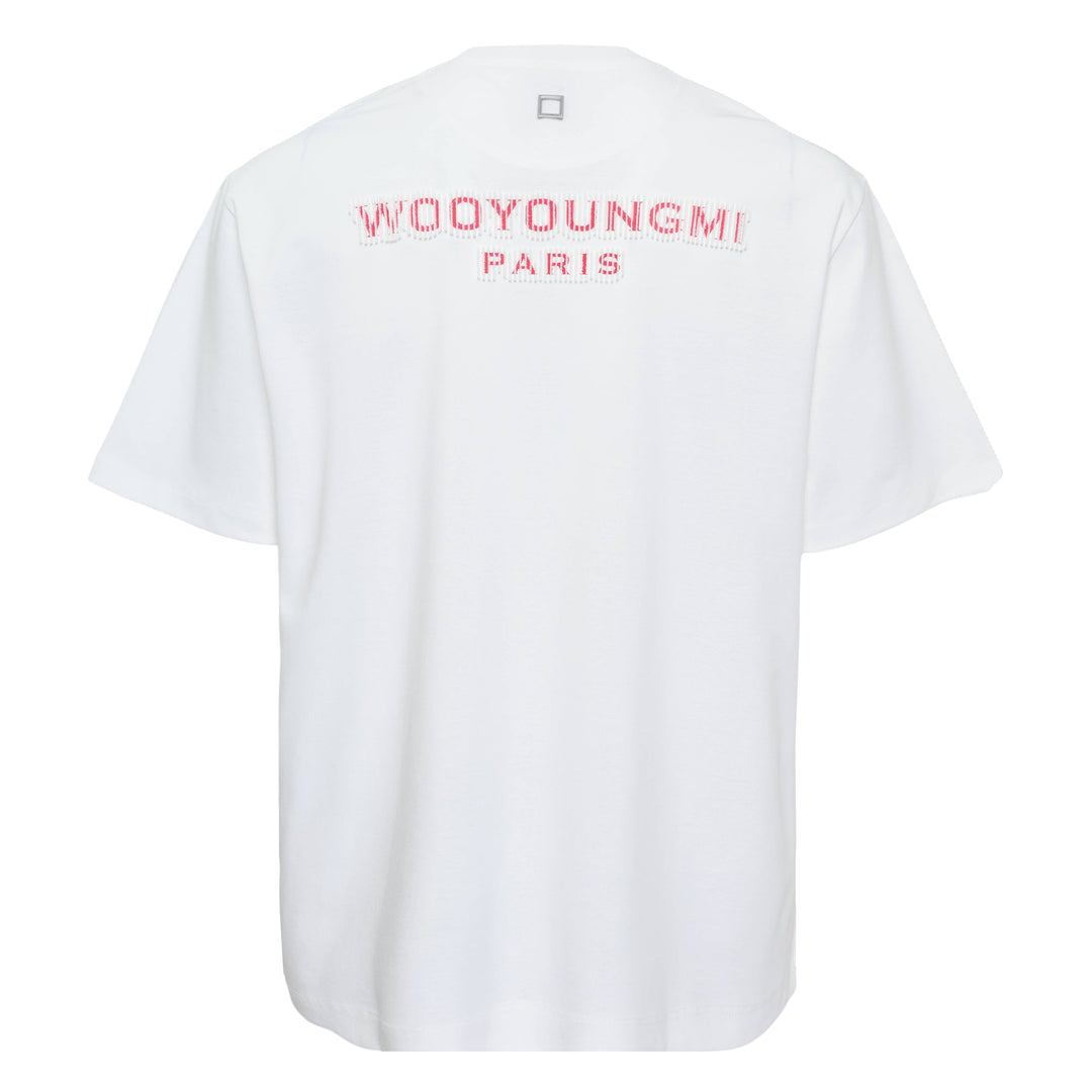 Flocked Back Logo T-Shirt