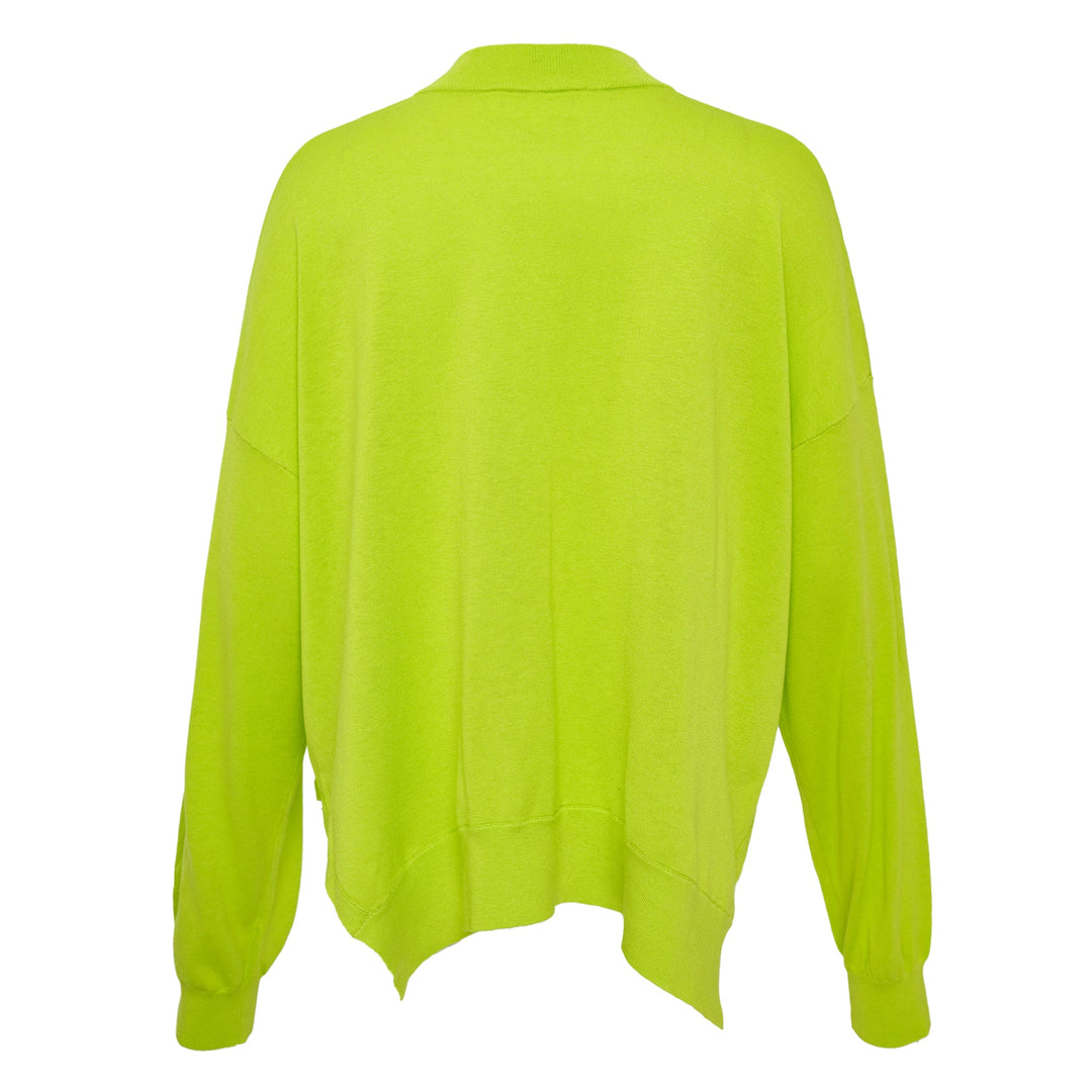 High Neck Box Cardigan