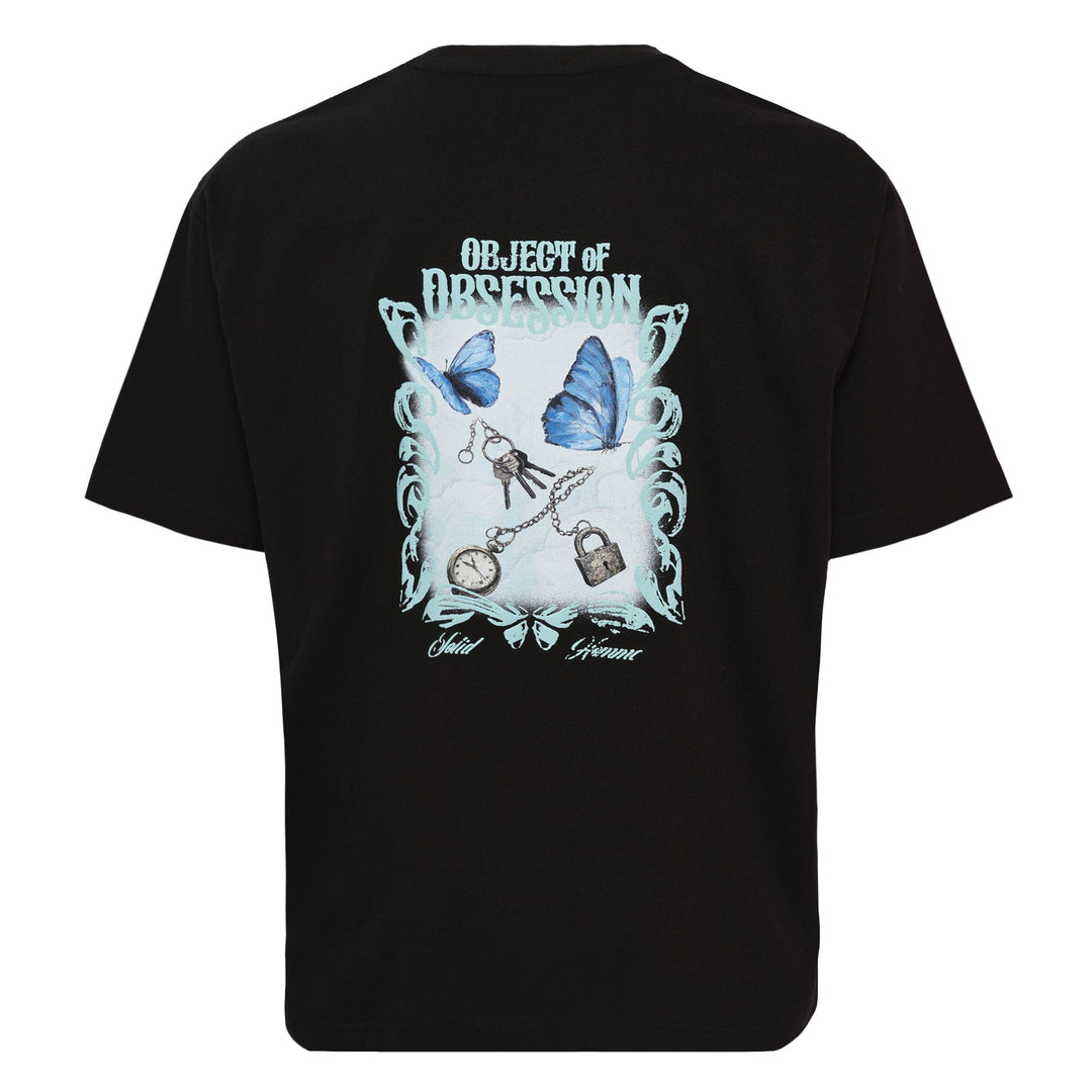 Object Of Obsession Back Print Tee